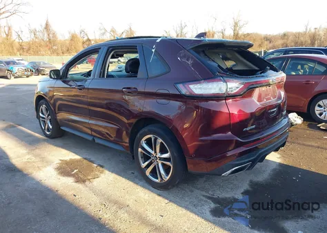 2017 Ford Edge Sport z USA, uszkodzony, nr VIN 2FMPK4APXHBC15015